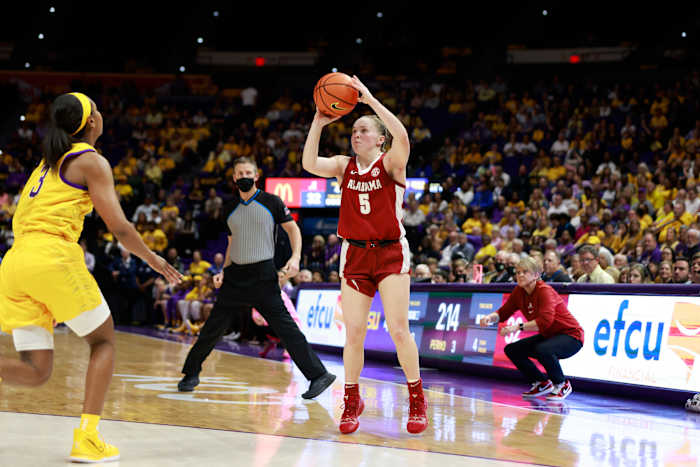 Hannah Barber at LSU